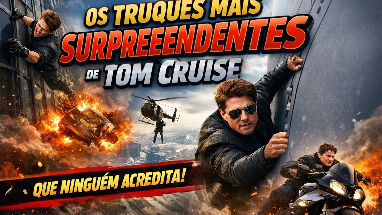 Os Truques Mais Surpreendentes de Tom Cruise Que Ninguém Acredita