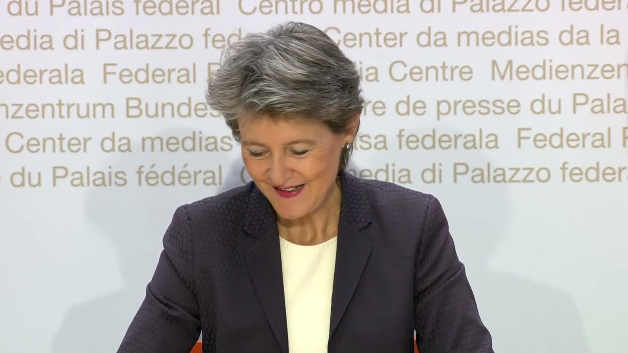 02.11.2022 - Rücktrittserklärung von Bundesrätin Simonetta Sommaruga