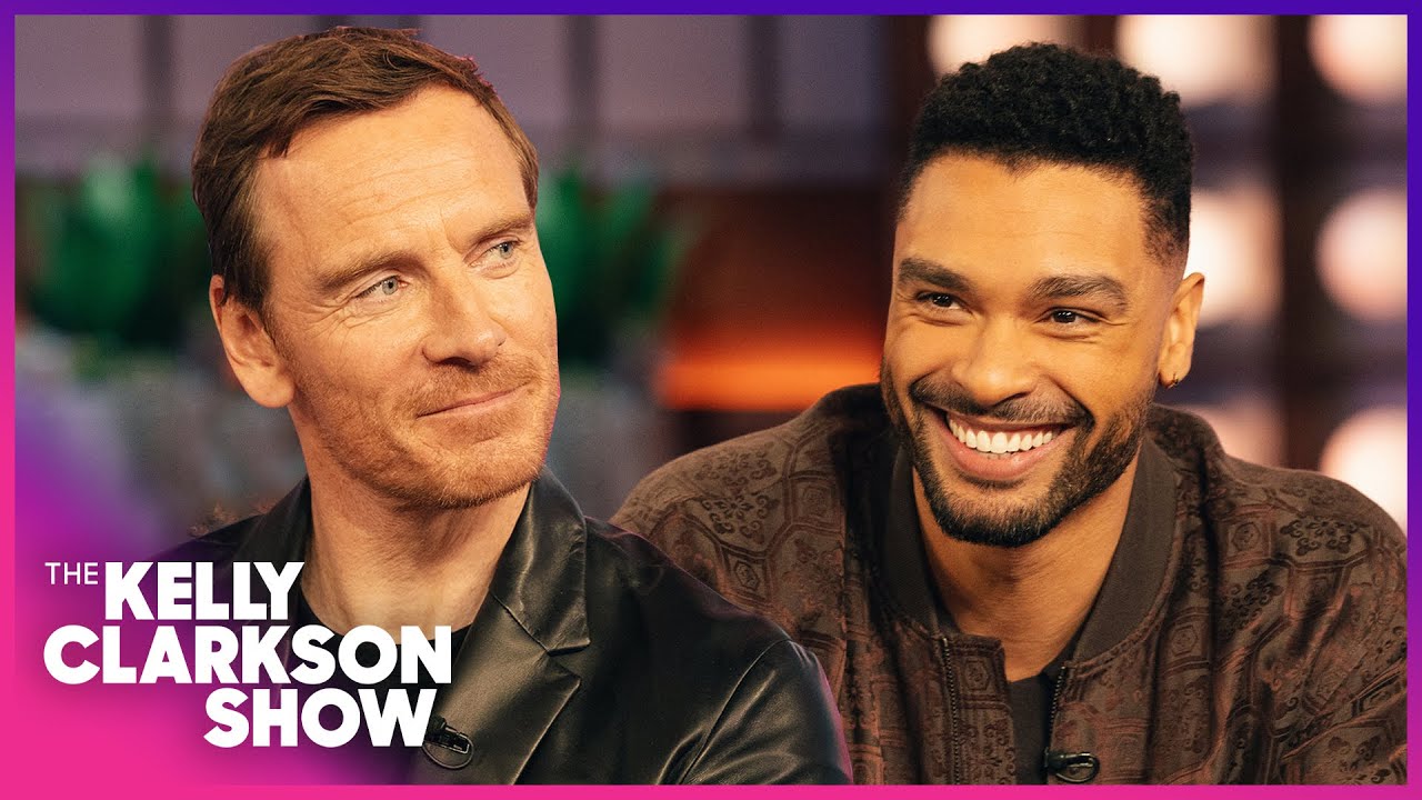 'Black Bag' Stars Michael Fassbender & Regé-Jean Page React To Punk & Metal Band Throwbacks