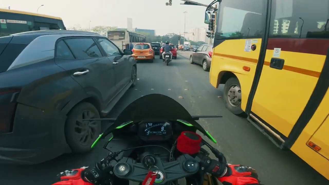 Chennai Woke Up to This Inline-4 ScreAM 😈 | ZX-6R Sunday Ride | 4K - RAW