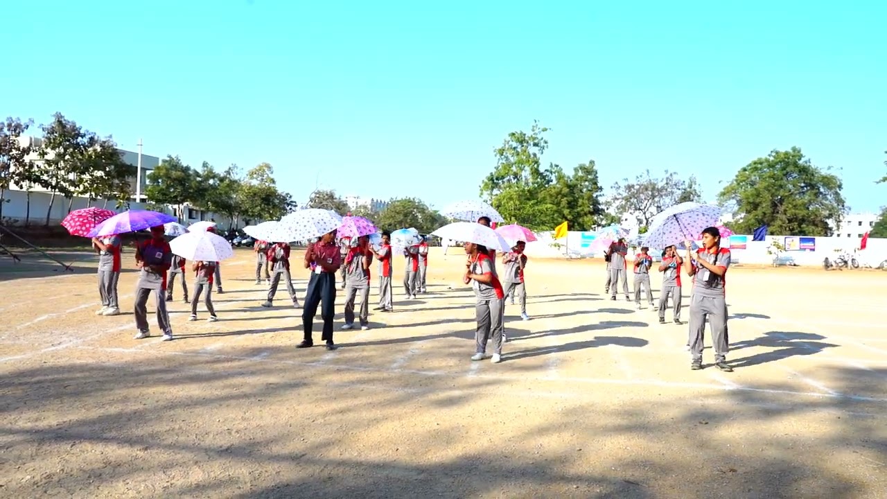 Sports drill Dance By Agni House | Vikas High School