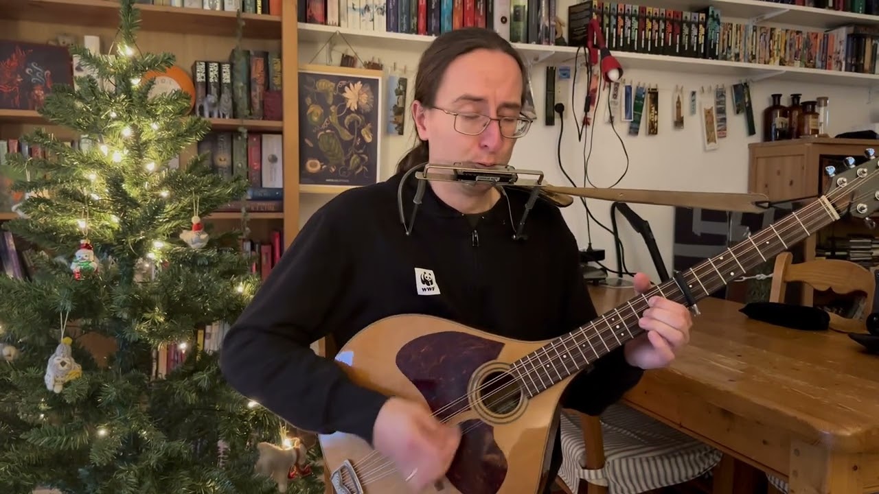 Harmonica + bouzouki: some new reels