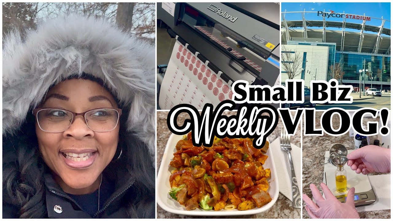 WEEKLY VLOG: Body Butter Small Business Start Up + MLK Day March + Back To Life
