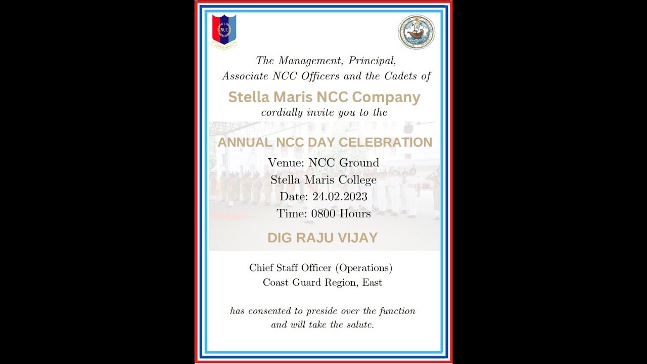 ANNUAL NCC DAY CELEBRATION