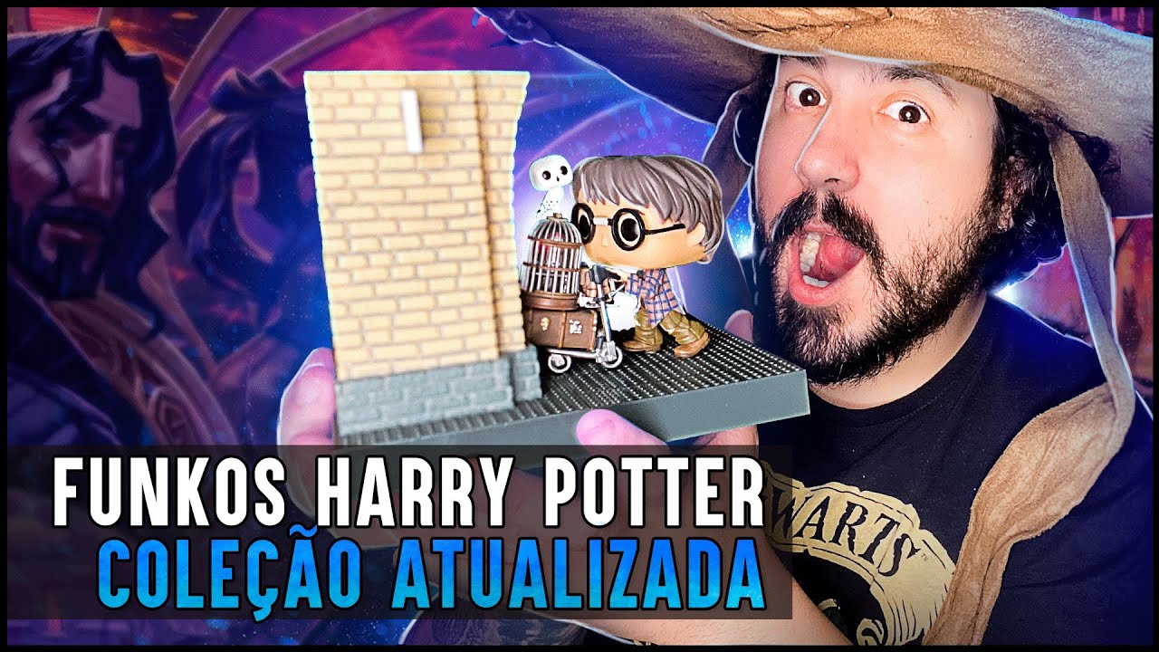 MINHA COLEÇÃO COMPLETA DE FUNKOS DO HARRY POTTER (INCLUINDO FUNKOS RAROS)
