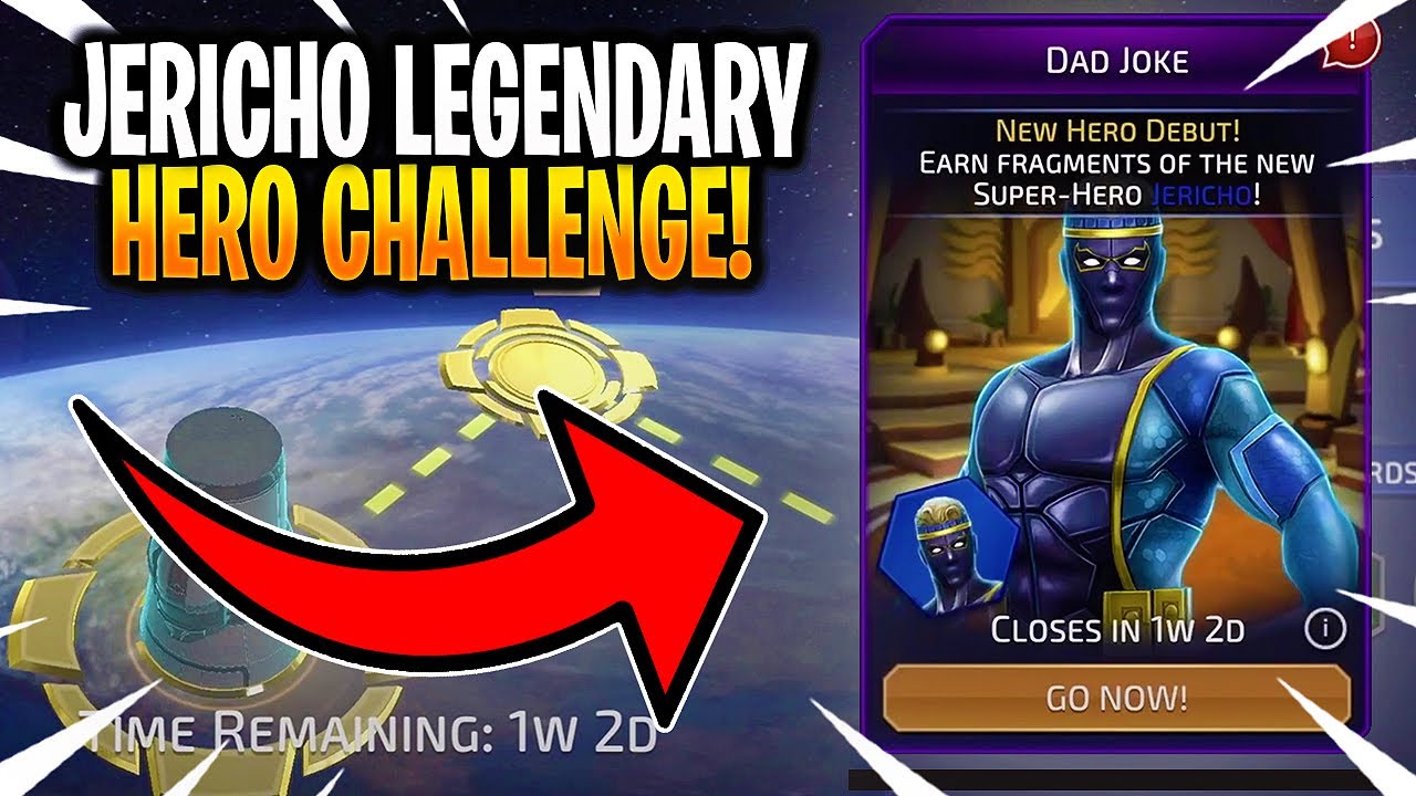 *NEW* LEGENDARY JERICHO HERO CHALLENGE! - DC Legends