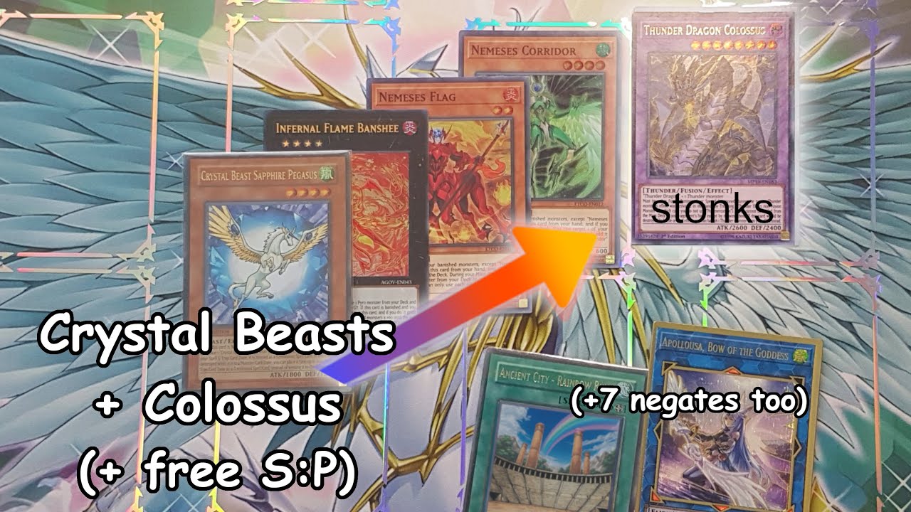 Breaking Thunder Dragon Colossus... with Crystal Beasts