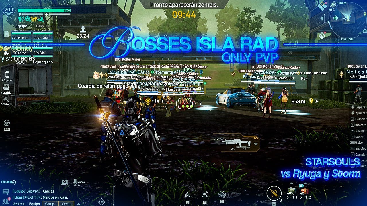 Undawn Bosses de Isla (PvP) — 08/01/26  🔥  STARSOULS vs Ryuga vs Storm