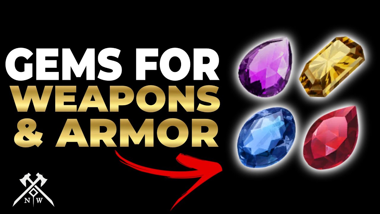 Top 3 Best Gems For Weapons & Armor In New World