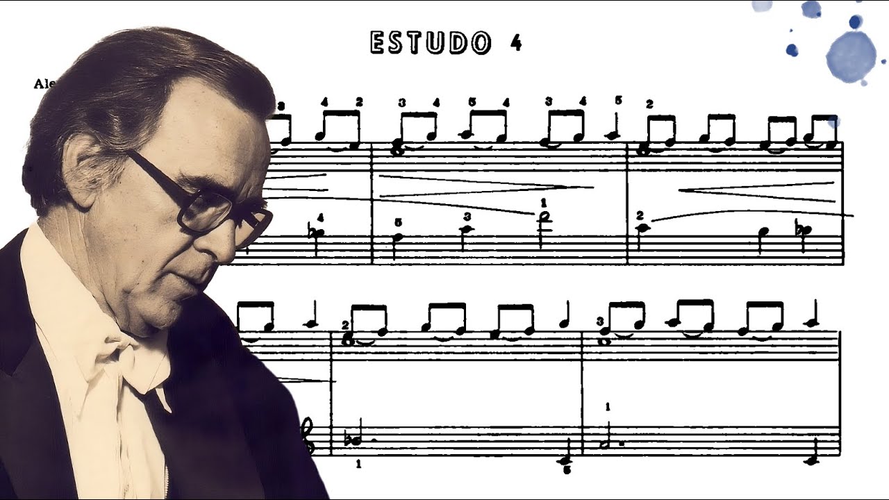 Heitor Alimonda - Estudo No.4 (do 7º Caderno de O estudo para piano) (Helber F. Ribeiro, piano)