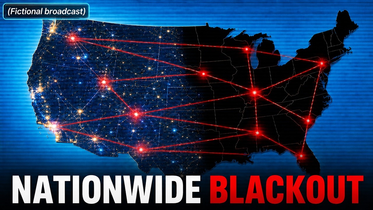 A Cyberattack Has Shut Down The Entire American Power Grid (FICTIONAL STORY)