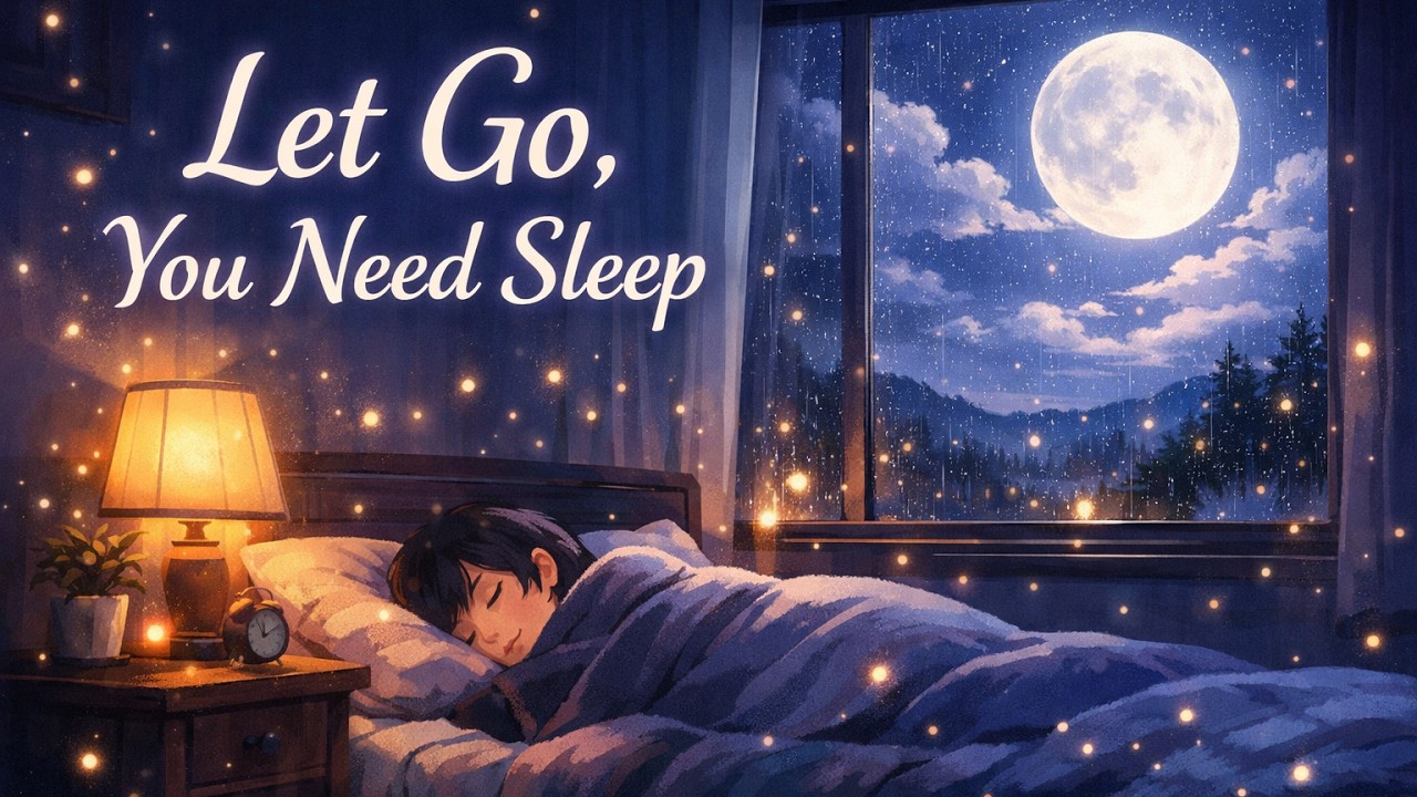 Let Go… You Need Sleep | Deep Sleep Music for Stress Relief, Insomnia & Peaceful Night