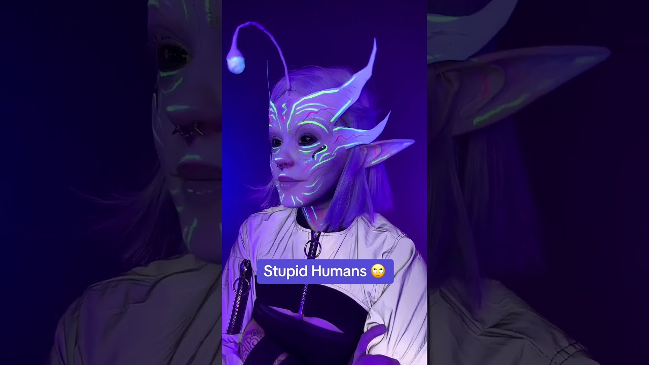 An Original Alien Makeup Transformation 