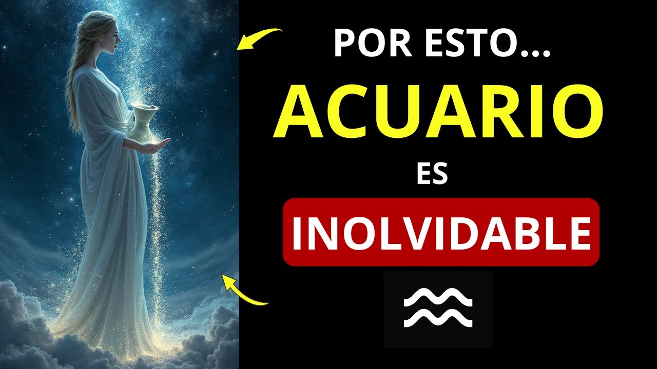 ¿Por qué ACUARIO es INOLVIDABLE? ♒ 15 cosas que lo hacen diferente a todos #acuario