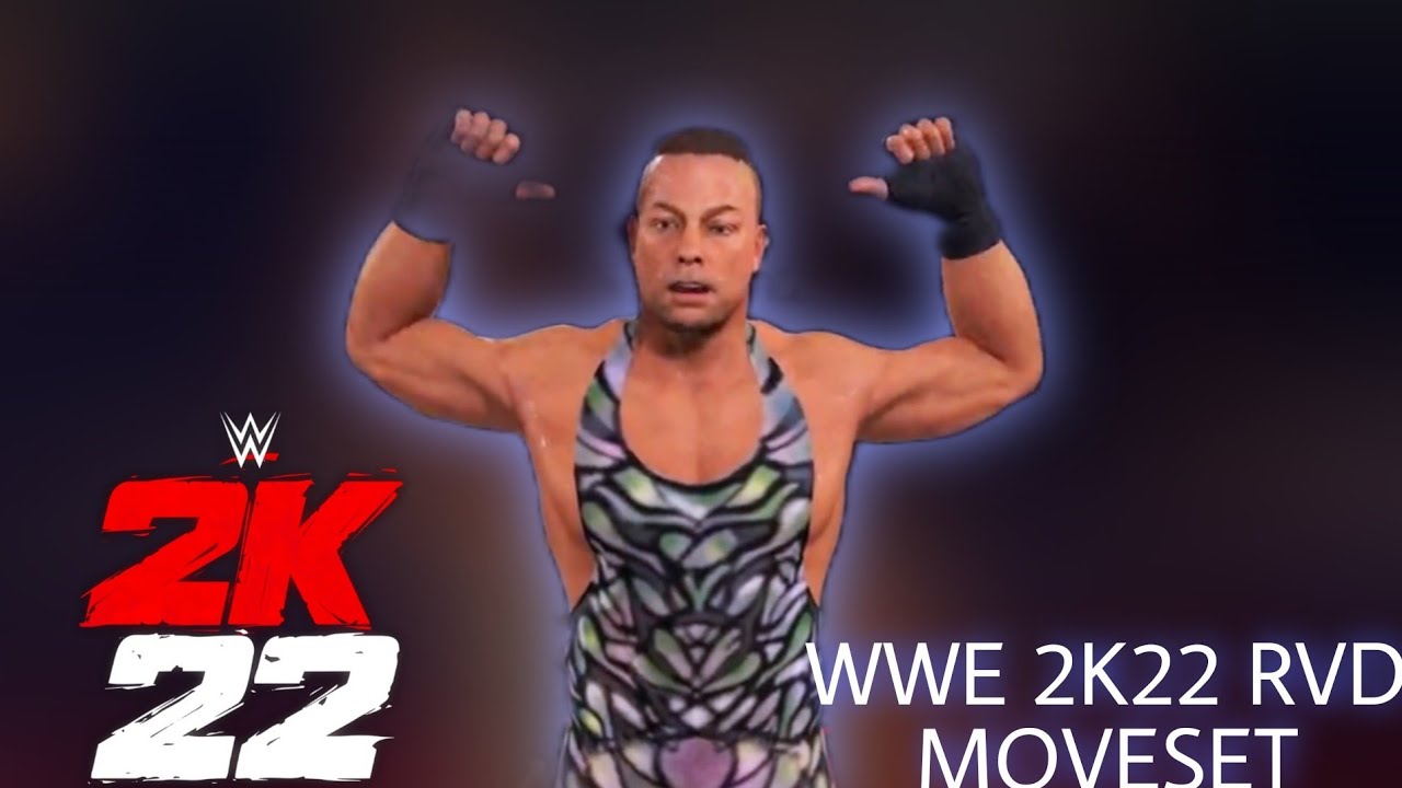WWE 2K22 - ROB VAN DAM MOVSET IN WWE 2K22 || RVD FINISHER || WHOLE DAM PACK | WRESTLING R