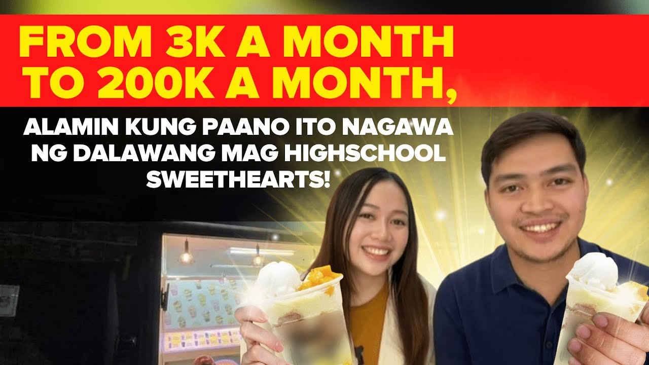 From 3K To 200K A Month, Alamin Paano Ito Nagawa Ng Dalawang Highschool Sweethearts! | Chinkee Tan