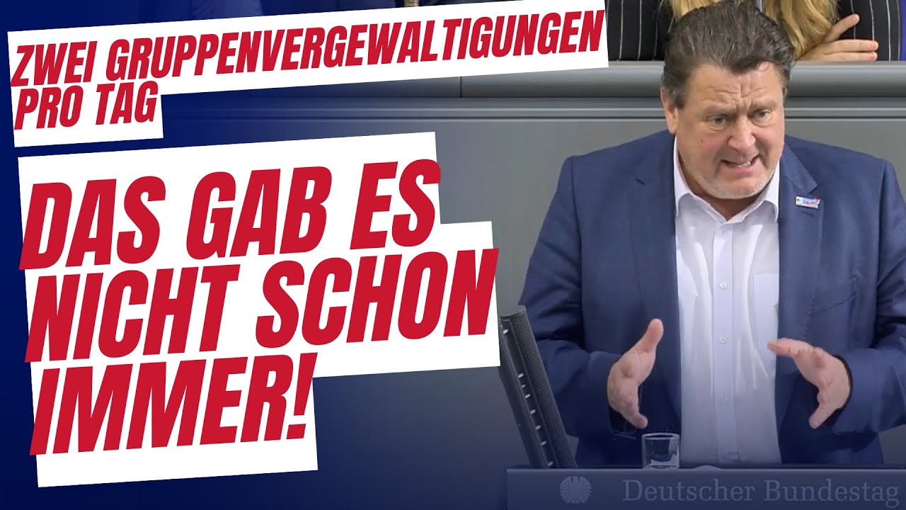 Es gab nicht schon immer 2 Gruppenvergewaltigungen pro Tag! 