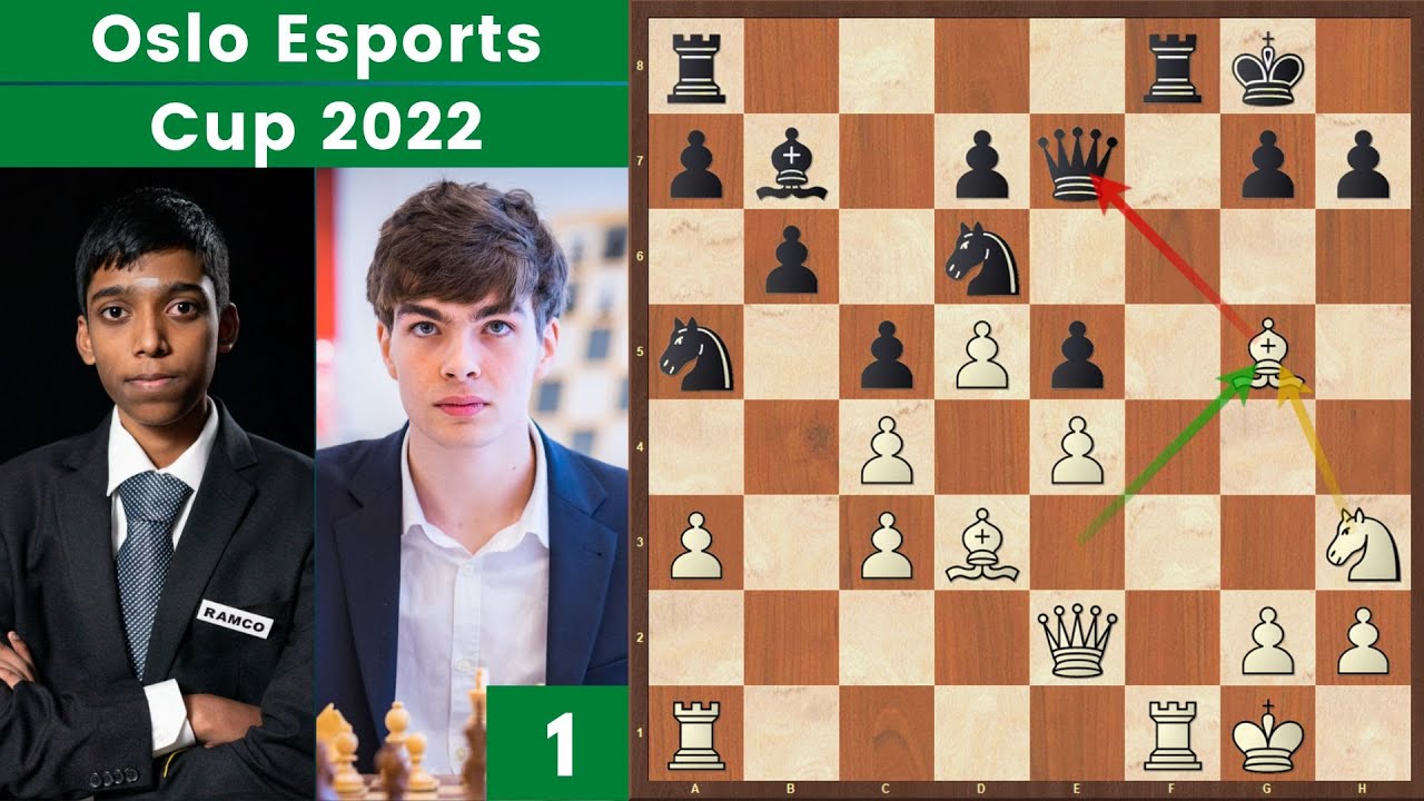 Gli Scacchi Sono Difficili! - Van Foreest  vs Praggnanandhaa | Oslo Esports Cup