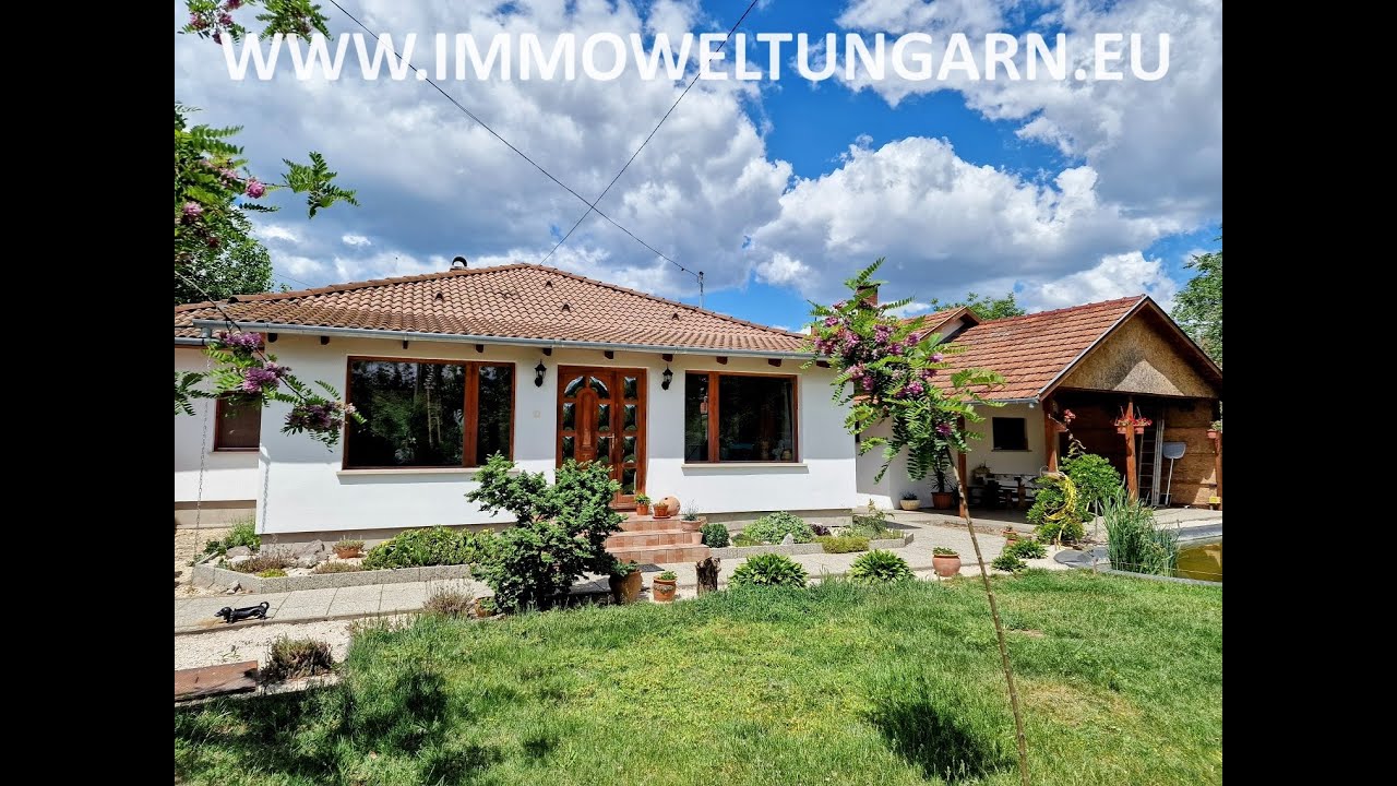 74,9 Millionen HUF ca. 195 000 EUR - Haus mit 4 Zimmern – Partyraum – Garage IN UNGARN - ID:1492