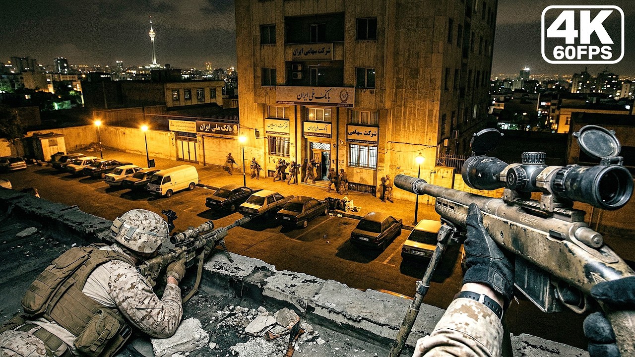 Captura de Alto Valor en Teherán | Gráficos ULTRA Realistas | 4K 60FPS | Battlefield3