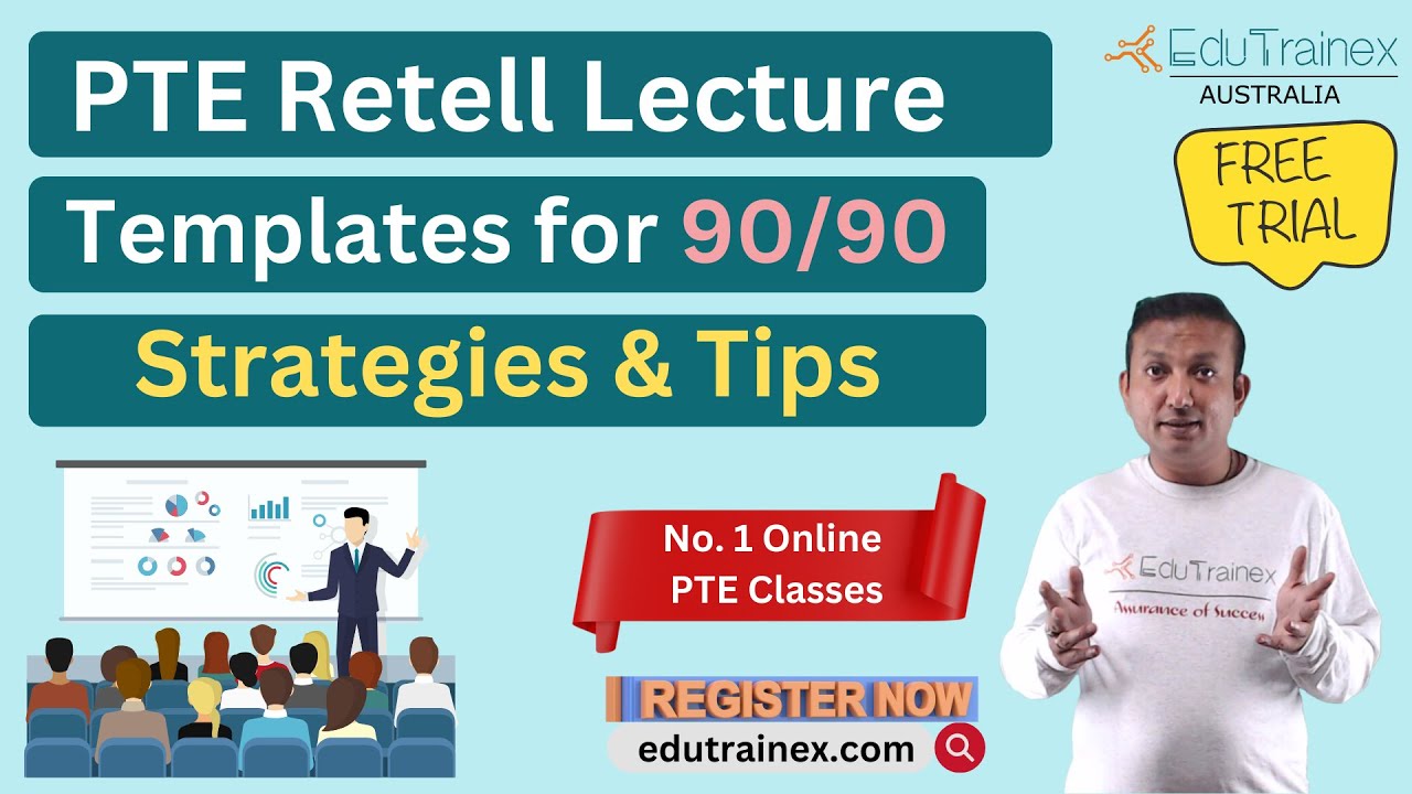 PTE Retell Lecture | Full Strategy & Template | Tips and Tricks
