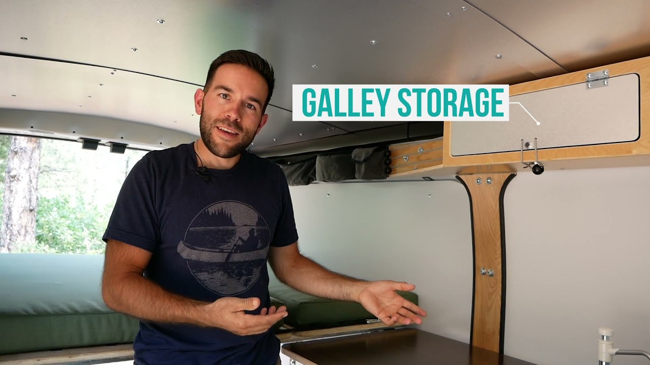 Переделка фургона-кемпера Wilma Ford Transit Mid Roof Camper Van от Wayfarer Vans