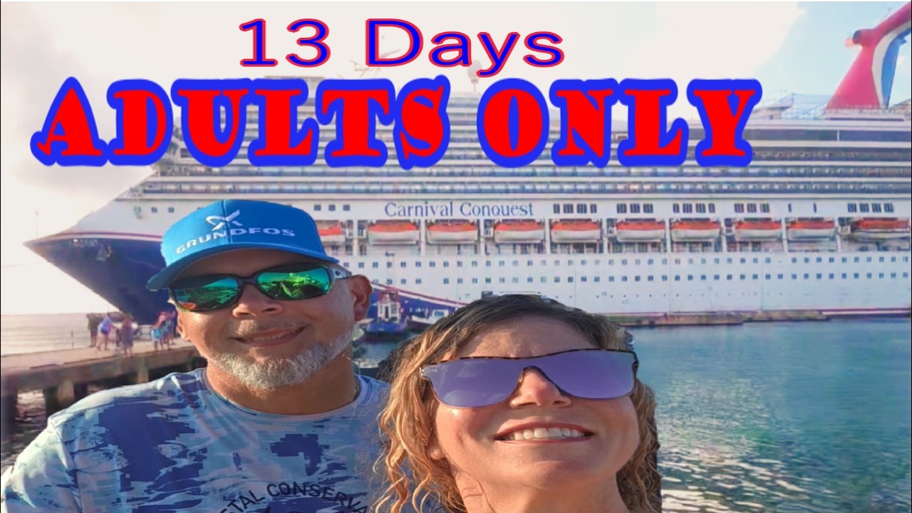 ADULTS ONLY Carnival 13 Day SEA Cruise Carnival Conquest Miami FL Southern Caribbean #cruise #adults