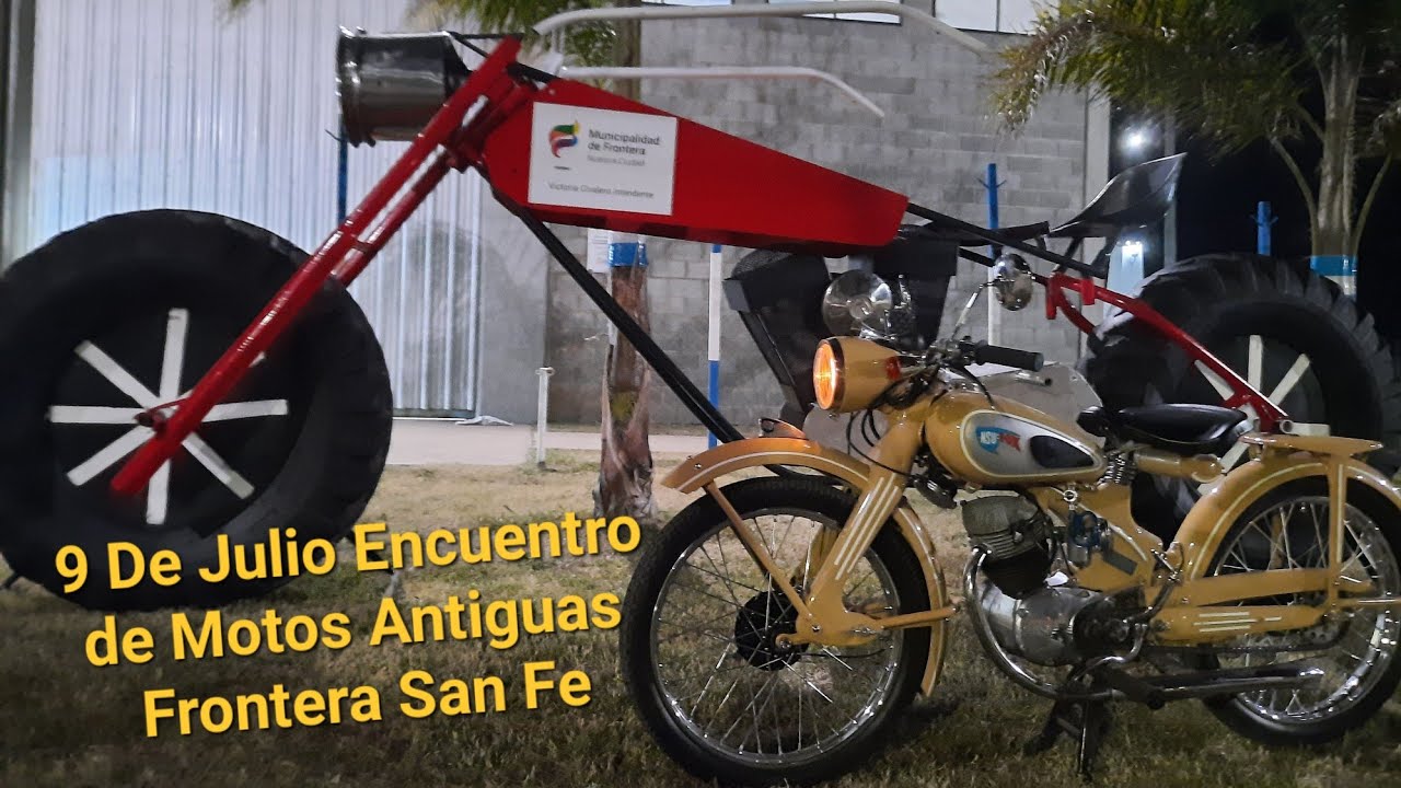 8⁰ Encuentro Motos Antiguas y Clásicas en Frontera Santa Fe😉9 de julio el Rujir de la independencia😀