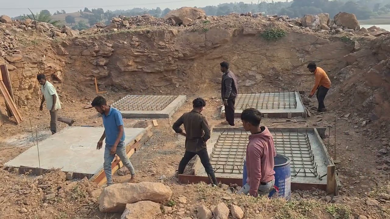 Footing reinforcement work OHT