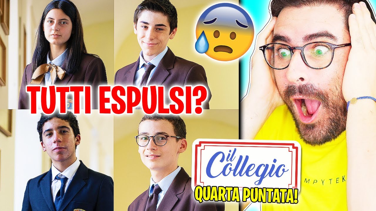 IL COLLEGIO 7: REAZIONE ALLA QUARTA PUNTATA! (addio collegiali)