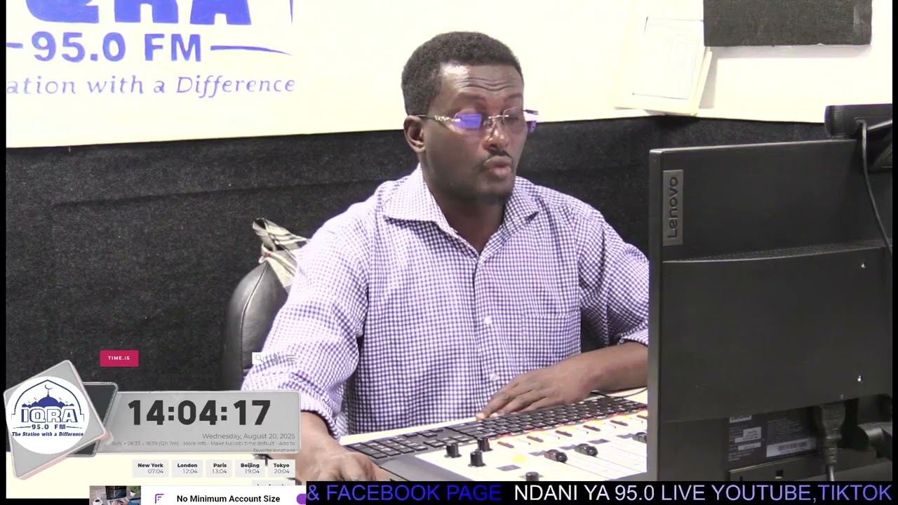 🔴 LIVE NOW: 95.0 IQRA FM &ndash; Latest Somali News Updates Today!