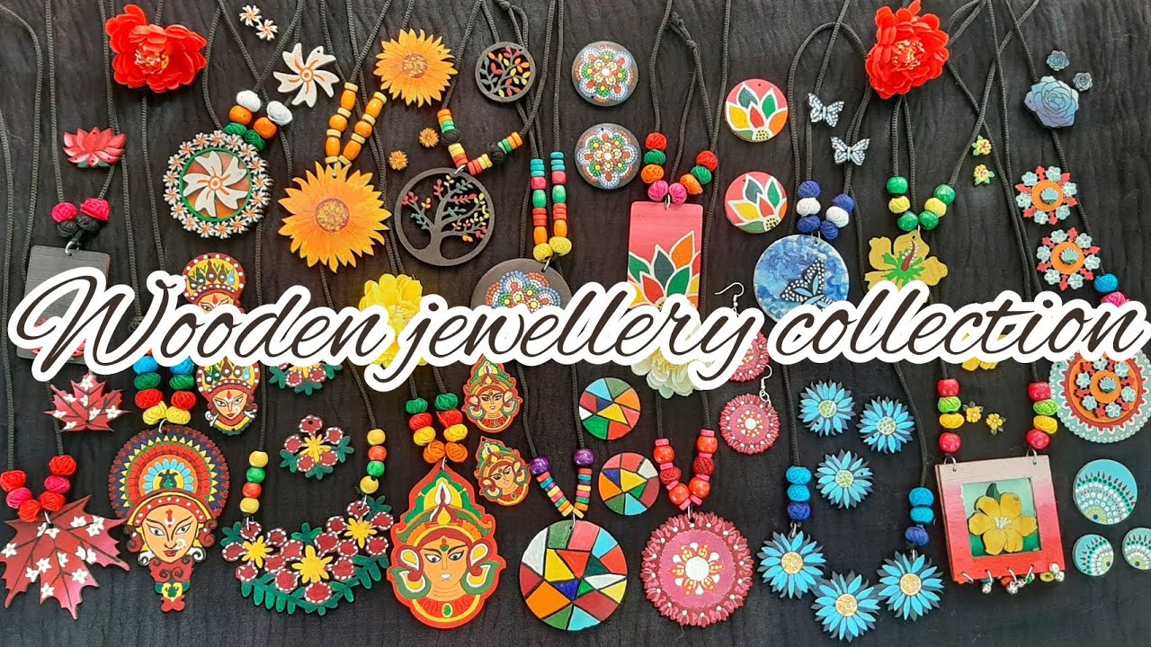 available  wooden jewellery collection