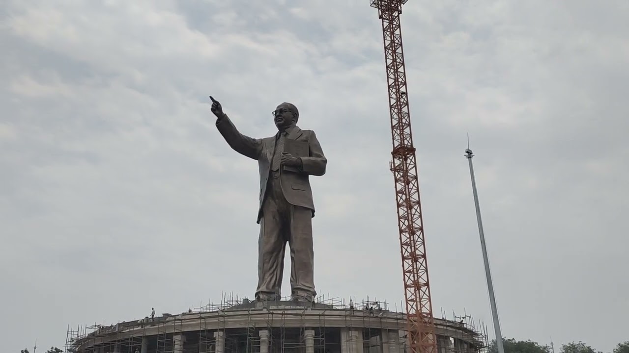 World&rsquo;s Tallest Dr BR Ambedkar Statue In Hyderabad-125 Ft Statue | Telangana | IndianTeluguTraveller