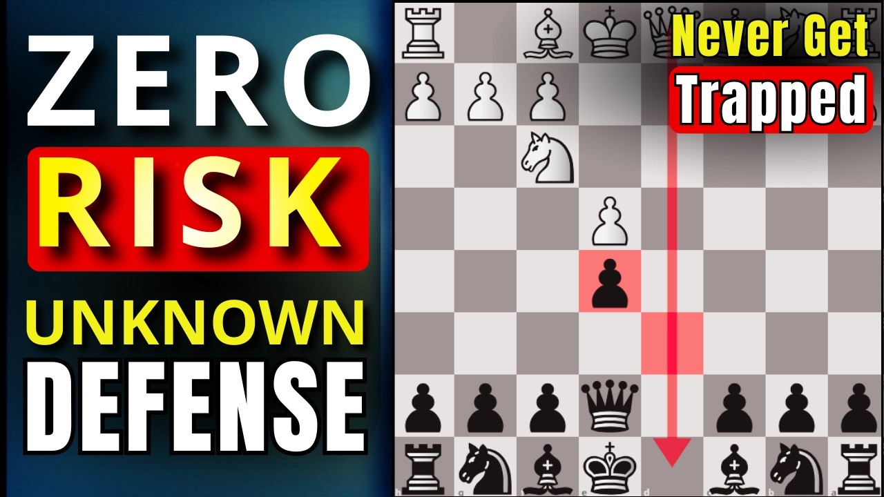 Risk-Free Defense to Avoid All Chess Traps | Even Nigel Short Lost (Brazilian Defense)