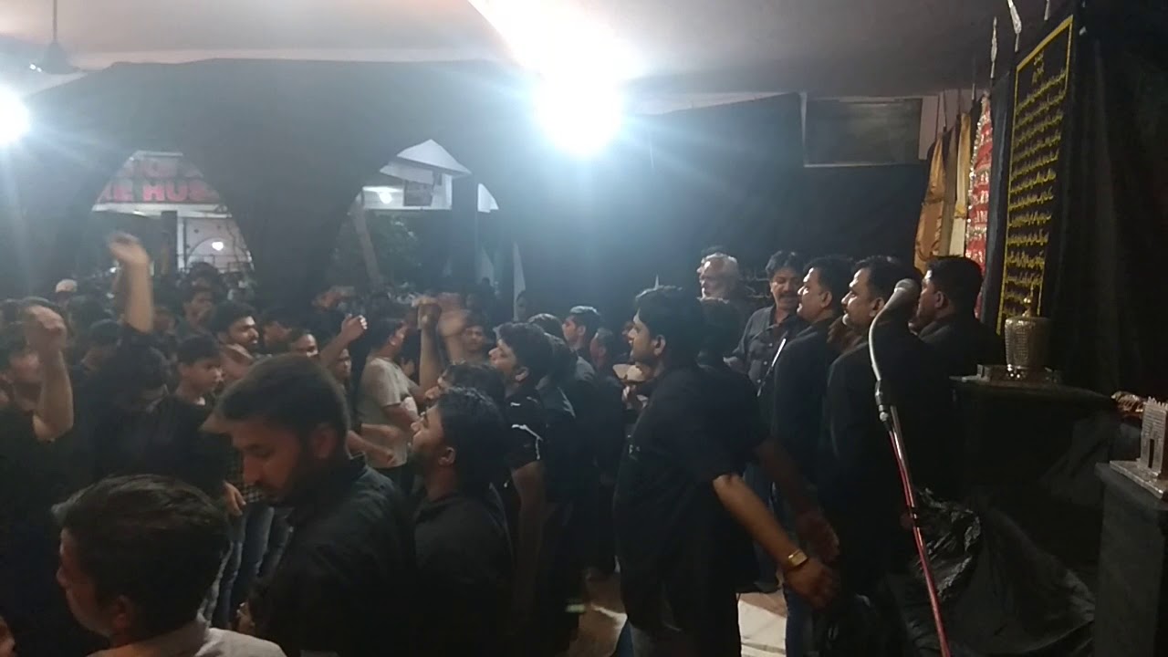 8th Majlis {2018} In Panje Sharif old Delhi (Shahadat Mola Abbas(A.S)