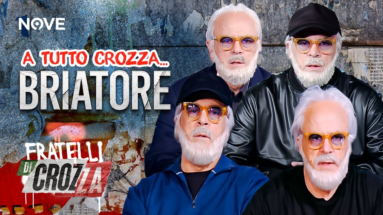 A tutto...Crozza! Tutto il meglio di BRIATORE 🥸 | Fratelli di Crozza