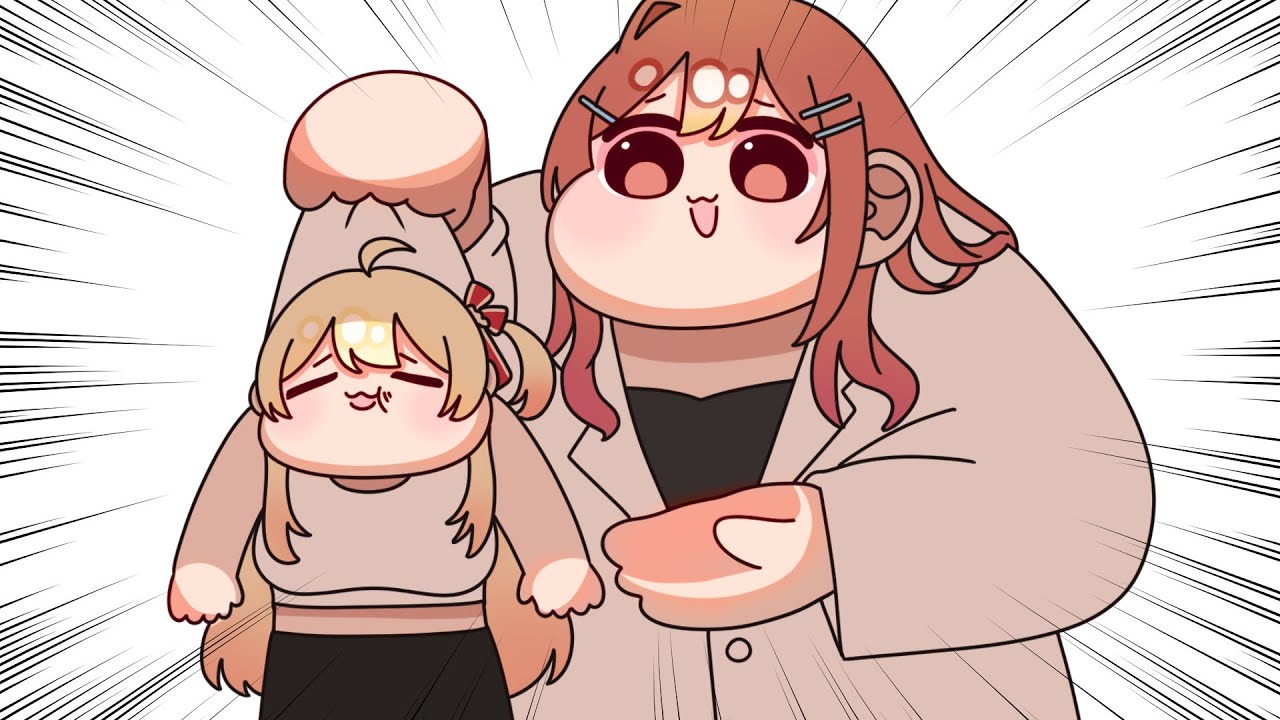 【手描き】暇を持て余した救急隊の餌食になる音乃瀬奏〜仕事がなければ怪我人を作ればいいじゃない〜【白上フブキ/一条莉々華/音乃瀬奏/ホロライブ】