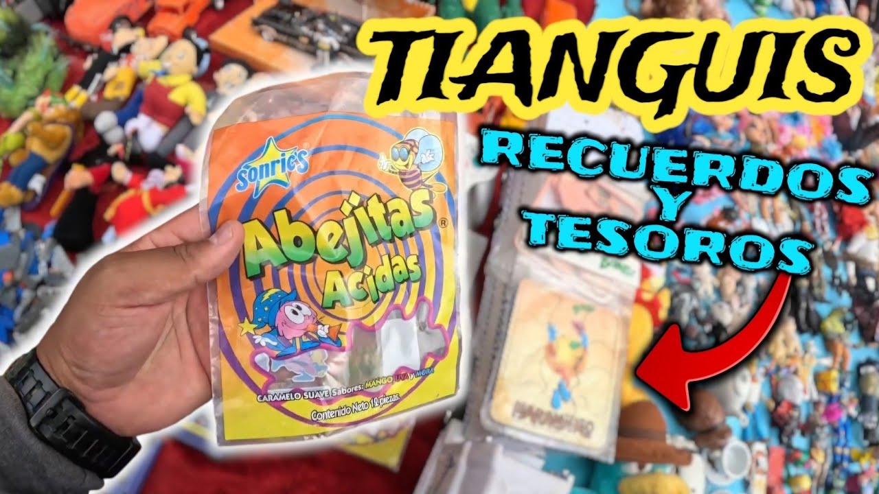 RECUERDAS TODOS ESTOS PRODUCTOS de los 90s los encontré CHACHAREANDO en el tianguis #fleamarket #toy