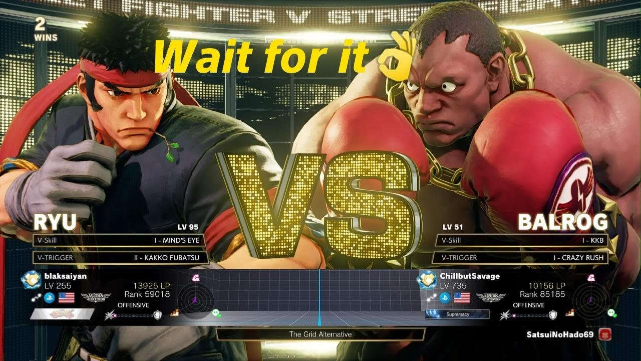 STREET FIGHTER V: blaksaiyan vs ChillbutSavage - Ggs but i waited for it