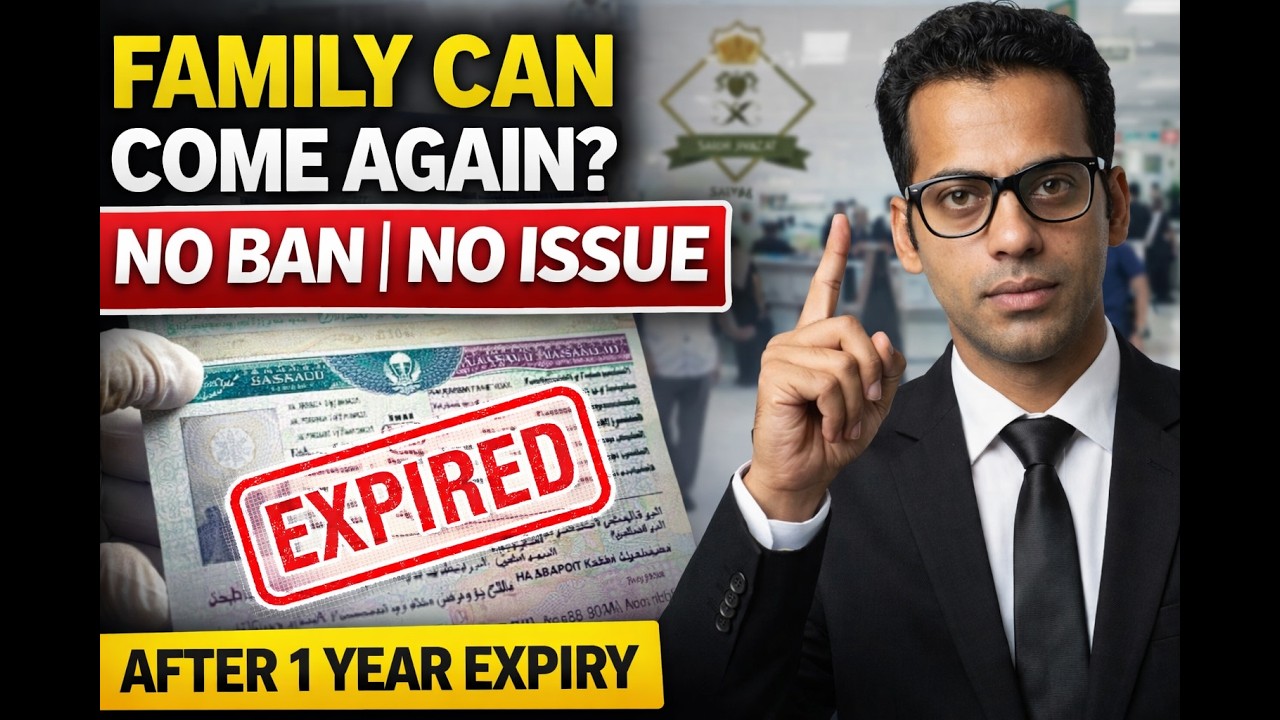 Can Family Come Again After 1 Year Visit Visa Expiry? No Ban? Full Guidance 2026 | Haider Ali