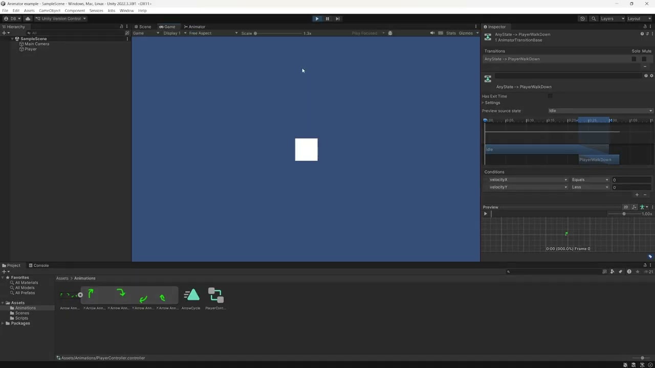 How to use the Unity Animator