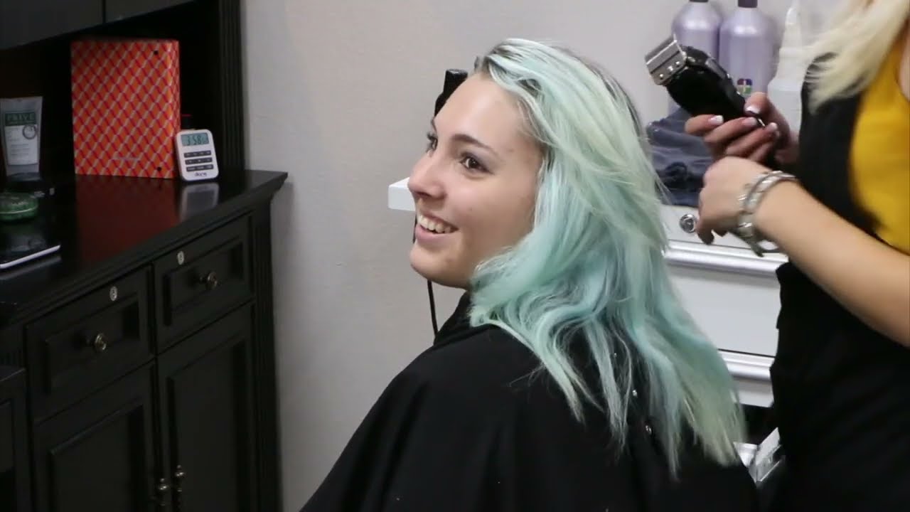 Genetta LV - Pt 2: Long Blonde Hair to Bald (Free Video)