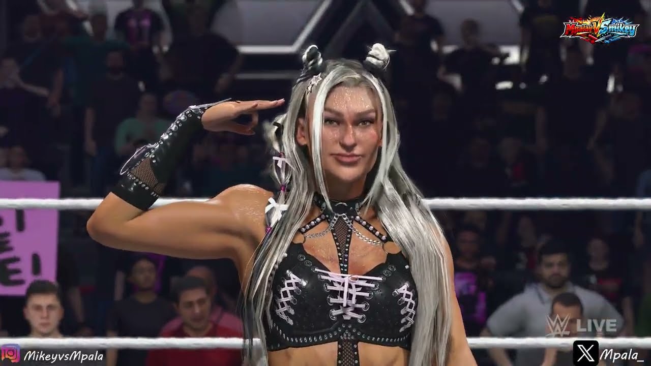 WWE 2K26 - Izzi Dame vs Tatum Paxley 