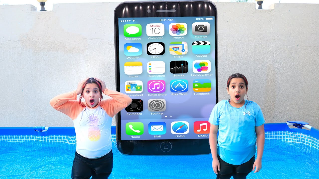 شفا و سوسو يلعبوا في النفاخيات  !!!