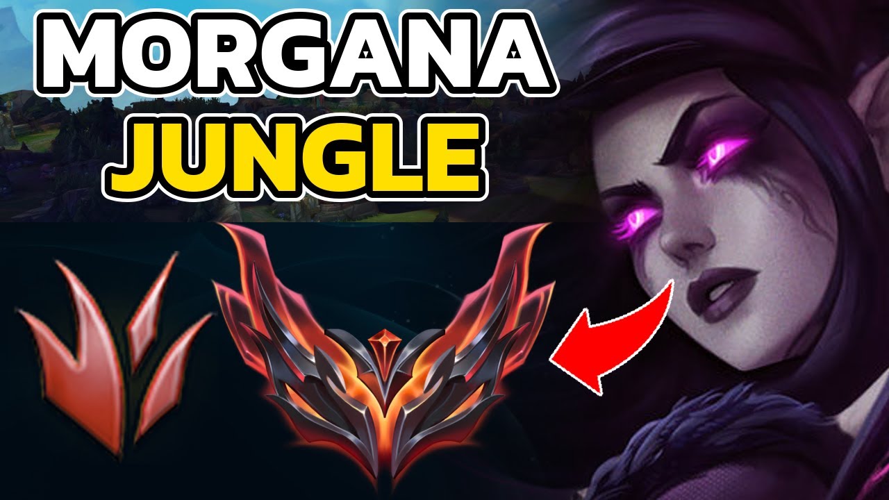 MORGANA JUNGLE GRANDMASTER GAMEPLAY, LOL OFF-META BUILD/GUIDE, HOW TO PLAY MORGANA JUNGLE