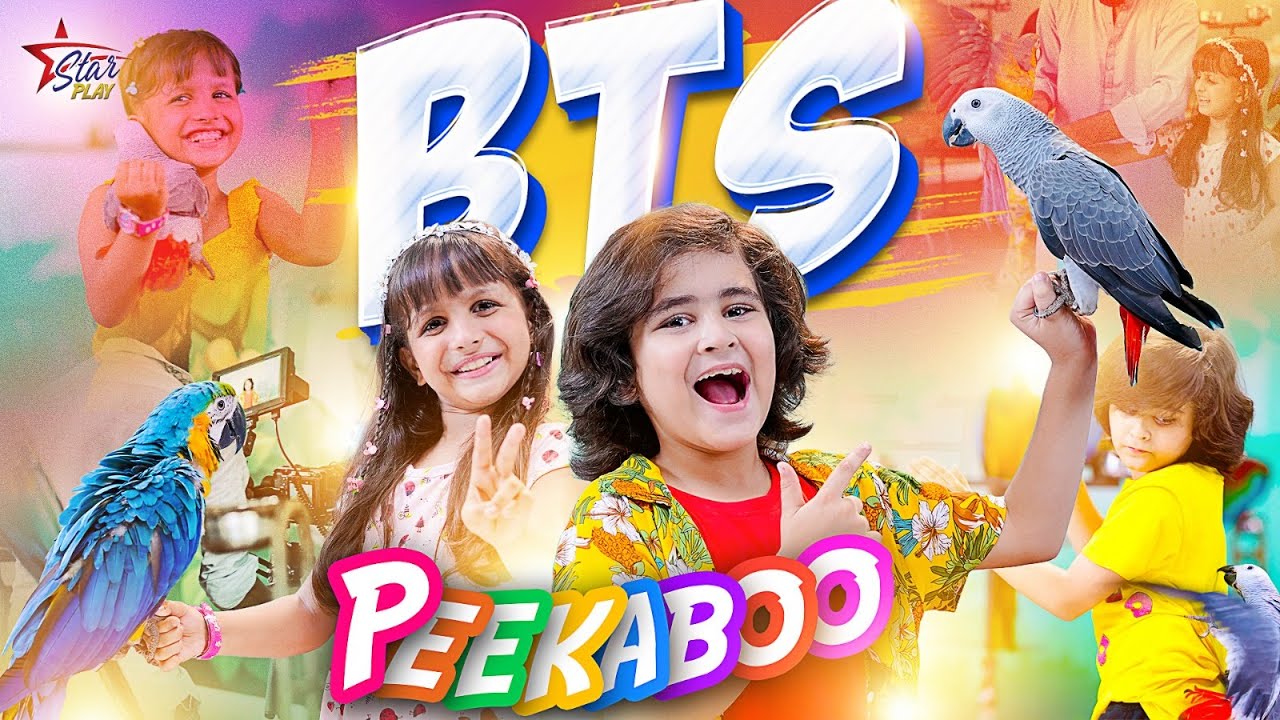 Behind The Scenes | Abu Huraira & Dua Shiwani | Peekaboo Shooting | Star Play