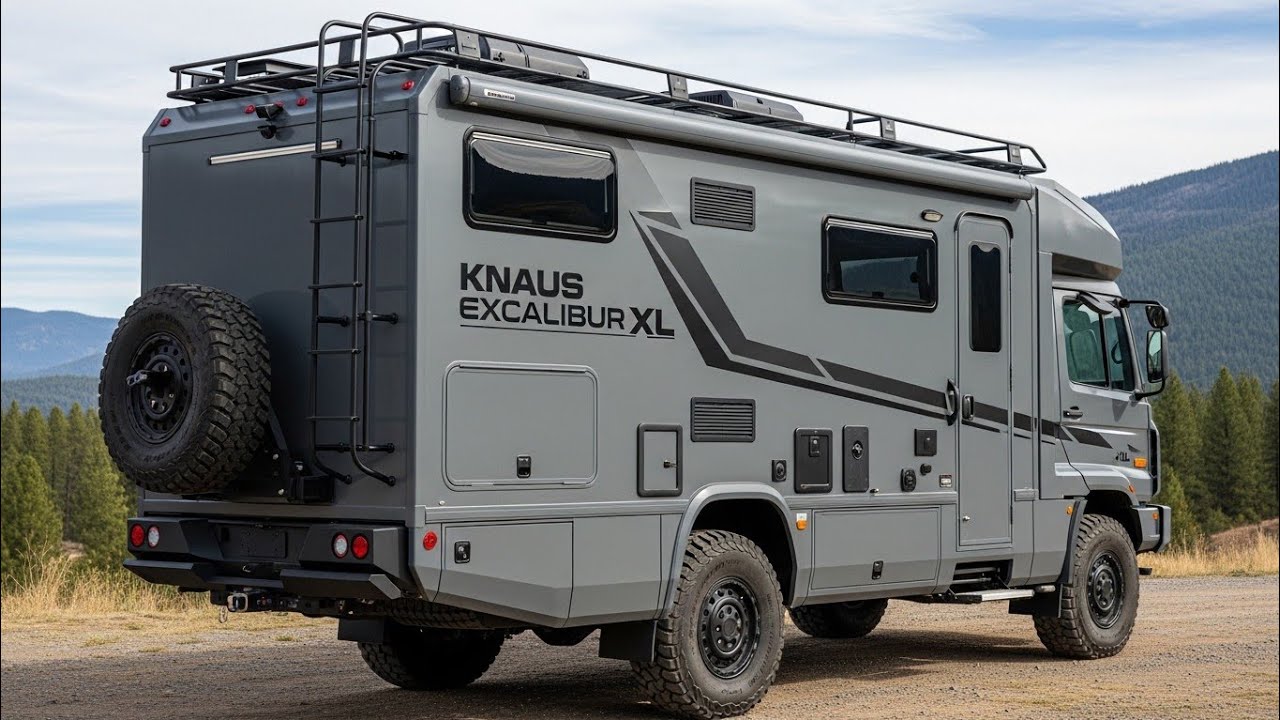 Knaus Excalibur XL 4x4 2026 – Das ultimative Luxus-Wohnmobil für Abenteuer abseits der Straße!