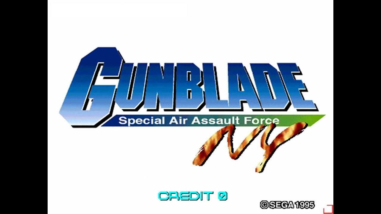 GunBlade NY Hard Sega Model 2 [Complete Playthrough/No Commentary]