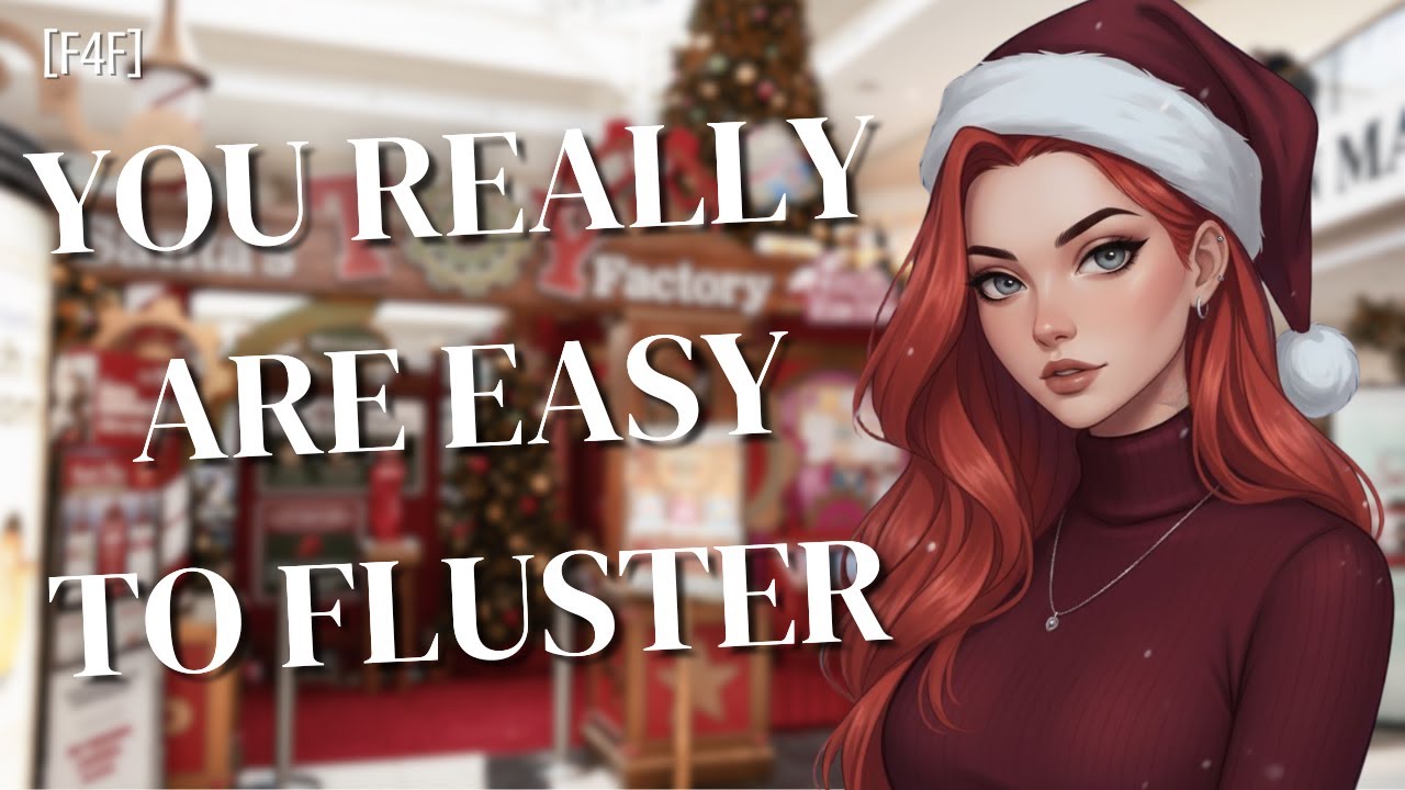 [F4F] Flirting With The Mall Elf [Meet-Cute] [Flirty] [Co-worker] [Wholesome] [Festive] ASMR