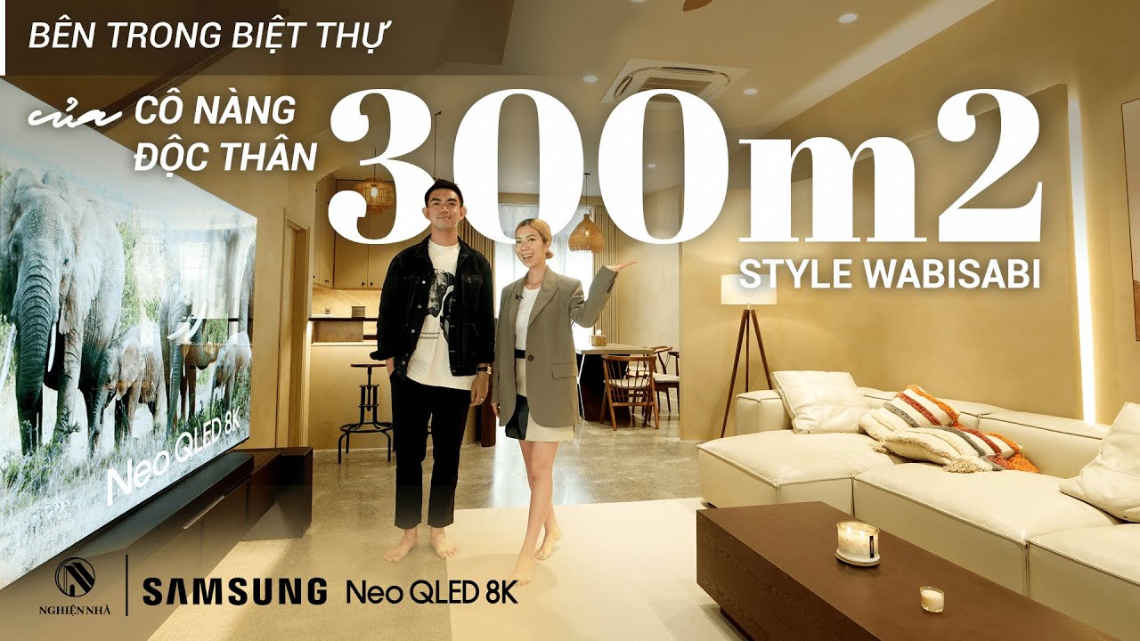 Bên trong biệt thư 300m2 của cô nàng độc thân style wabisabi | Nhà đẹp giới siêu giàu